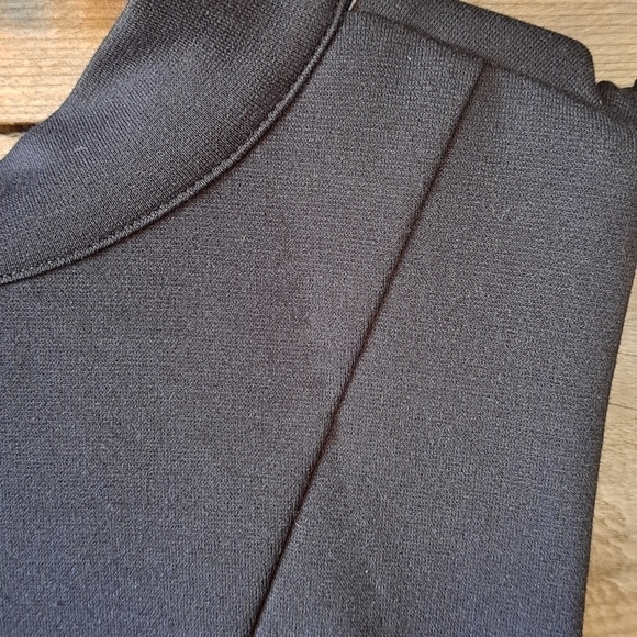 Free People Little Black Mini Dress High Neck Flare Pockets Size Small - Picture 3 of 12